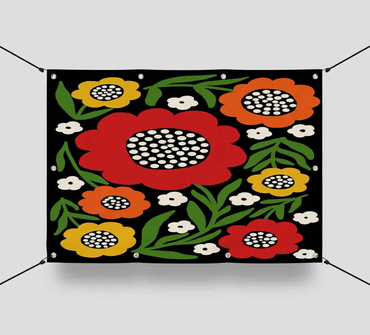 Fresh rustic bloom telo in pvc da TijanaArtStudio88