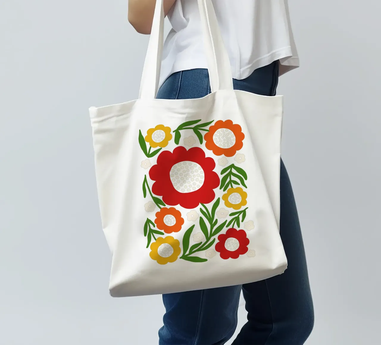 Fresh rustic bloom borsa in juta da TijanaArtStudio88