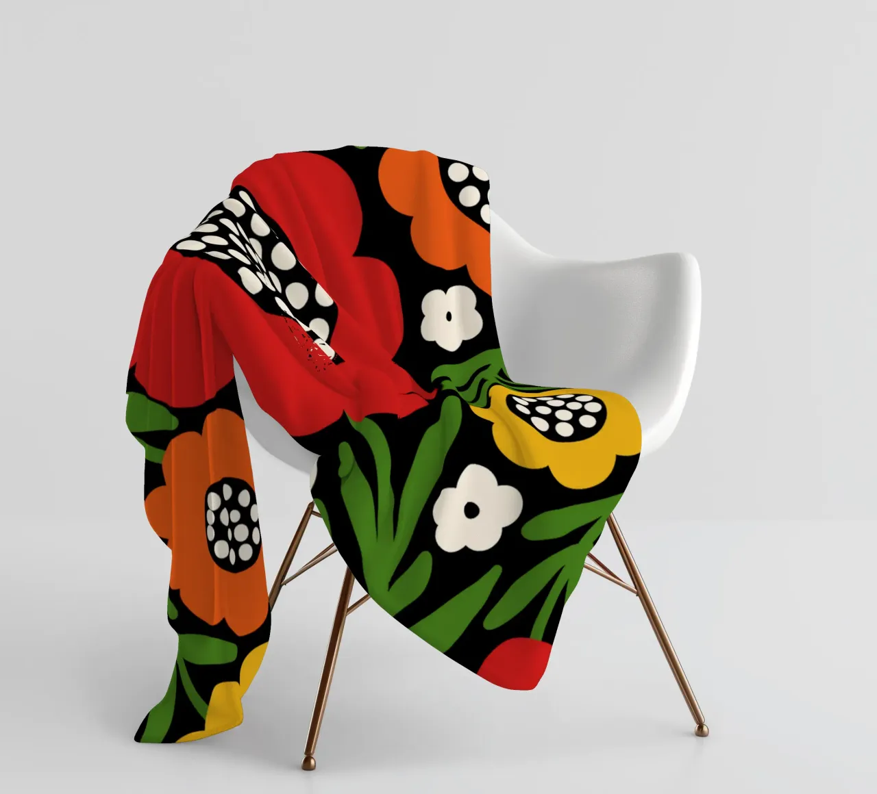 Fresh rustic bloom coperta in pile da TijanaArtStudio88