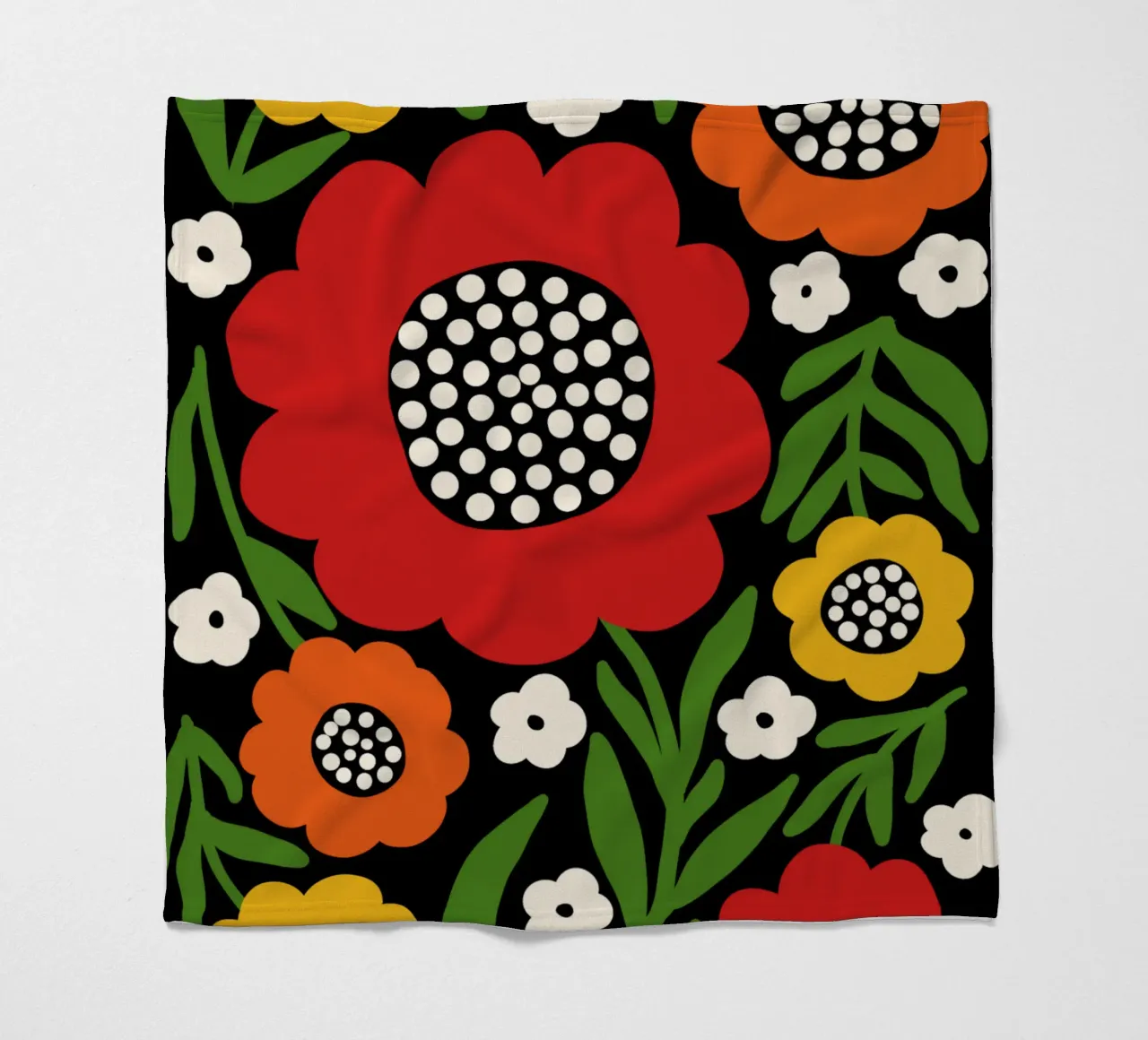 Fresh rustic bloom coperta in pile da TijanaArtStudio88