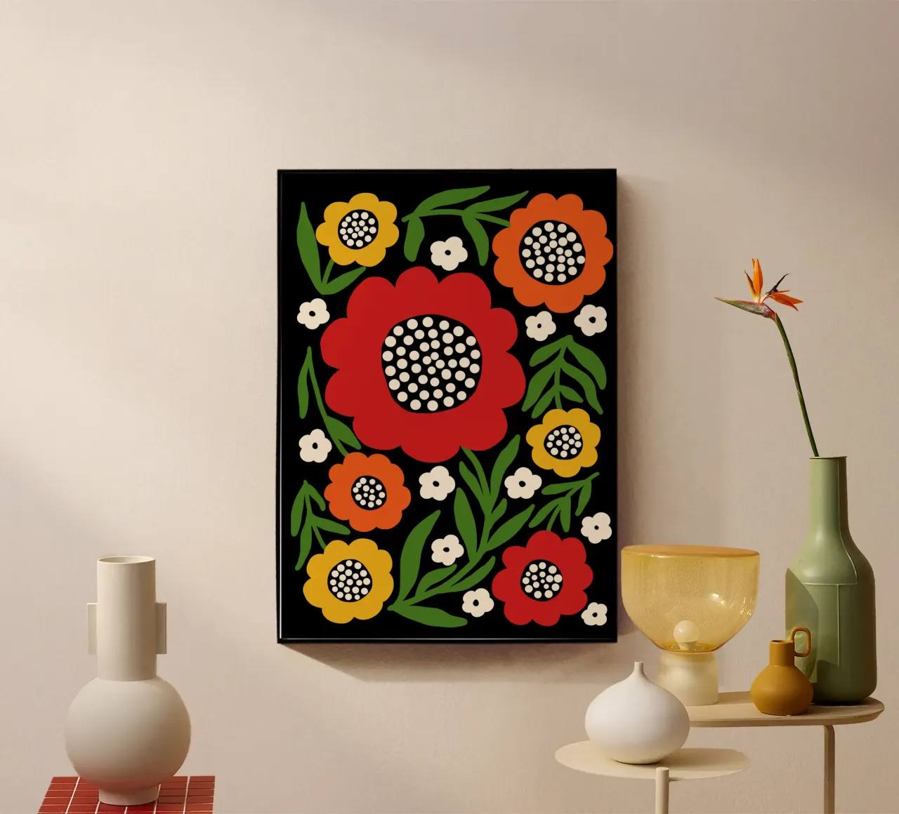 Fresh rustic bloom plexiglass da TijanaArtStudio88