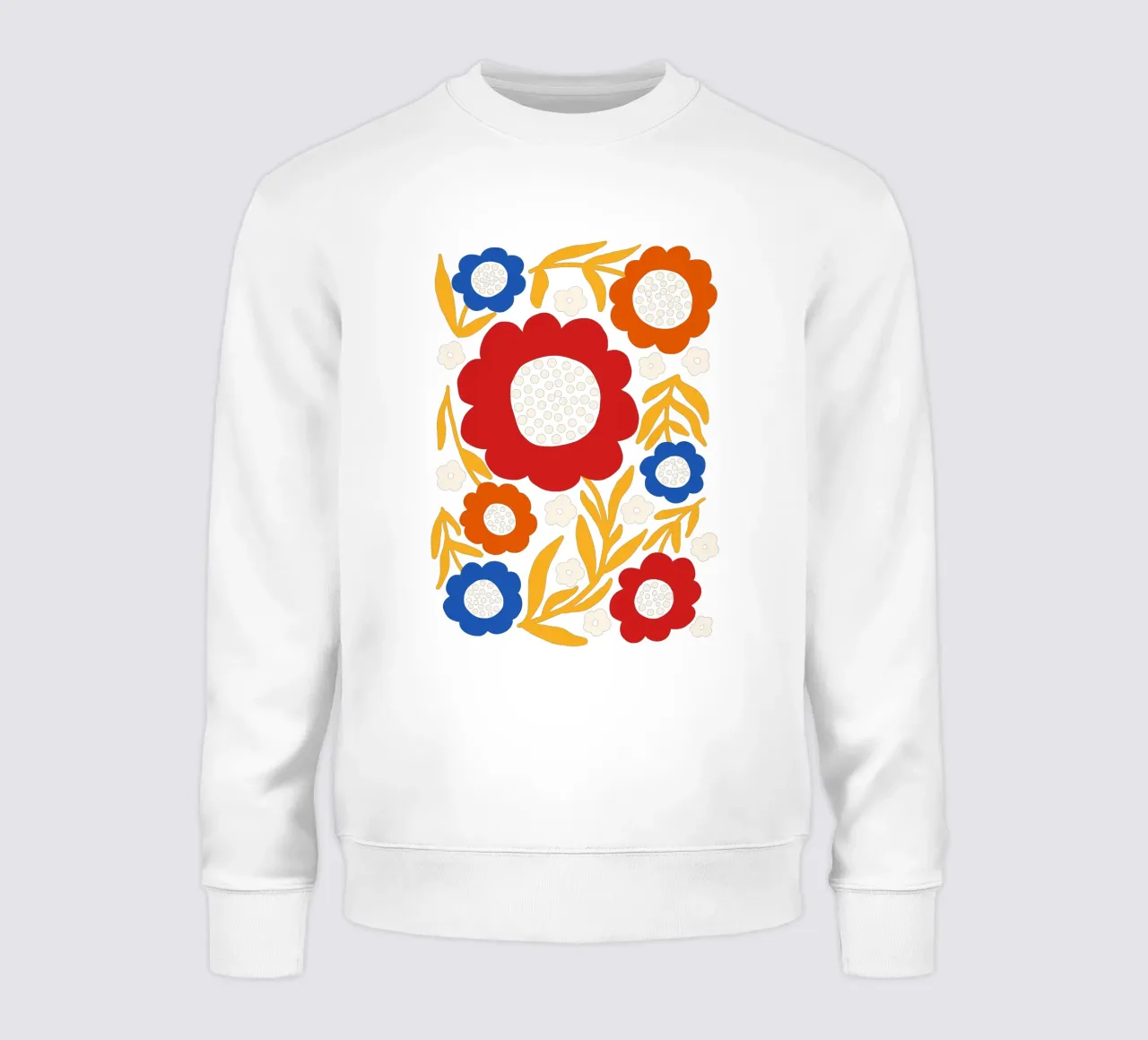 Rustic bloom felpa da TijanaArtStudio88