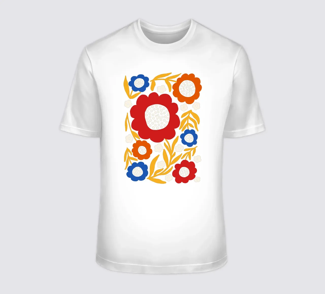 Rustic bloom t-shirt da TijanaArtStudio88