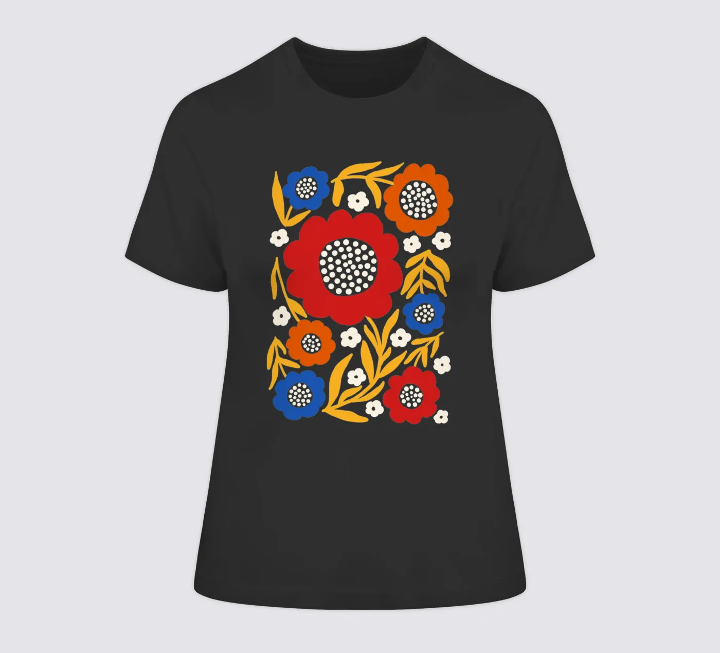 Rustic bloom t-shirt da donna da TijanaArtStudio88