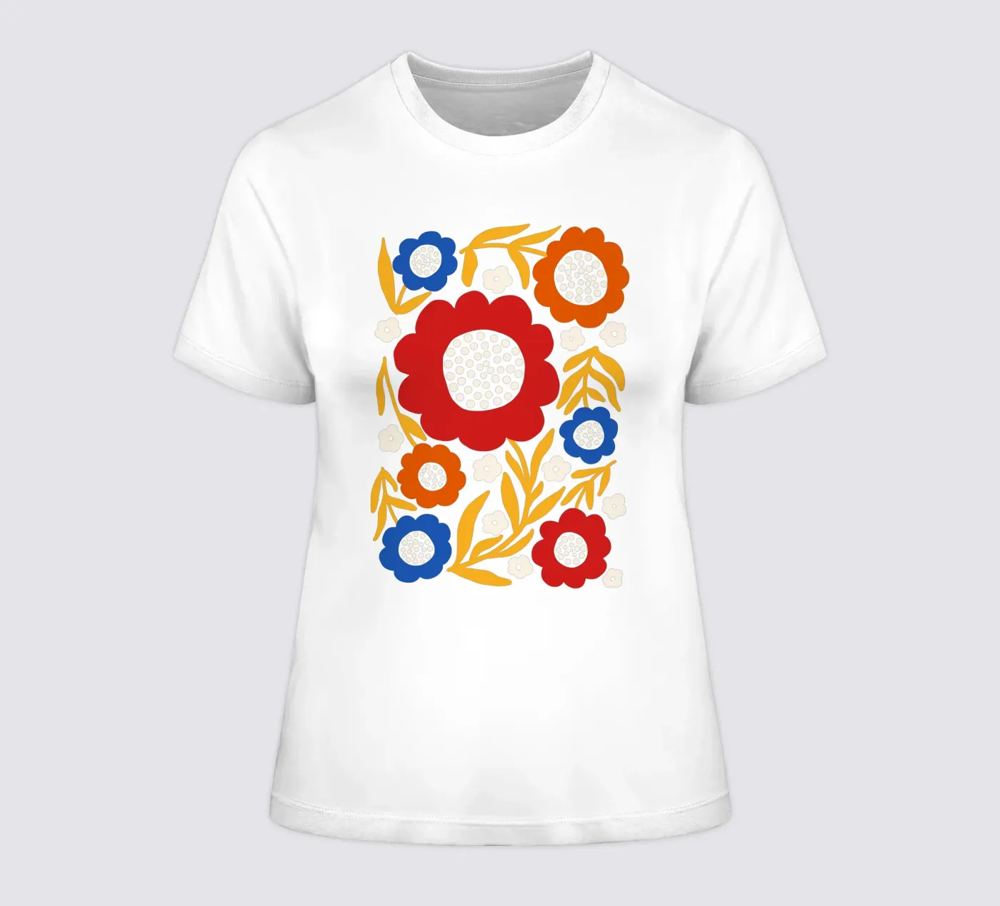 Rustic bloom t-shirt da donna da TijanaArtStudio88