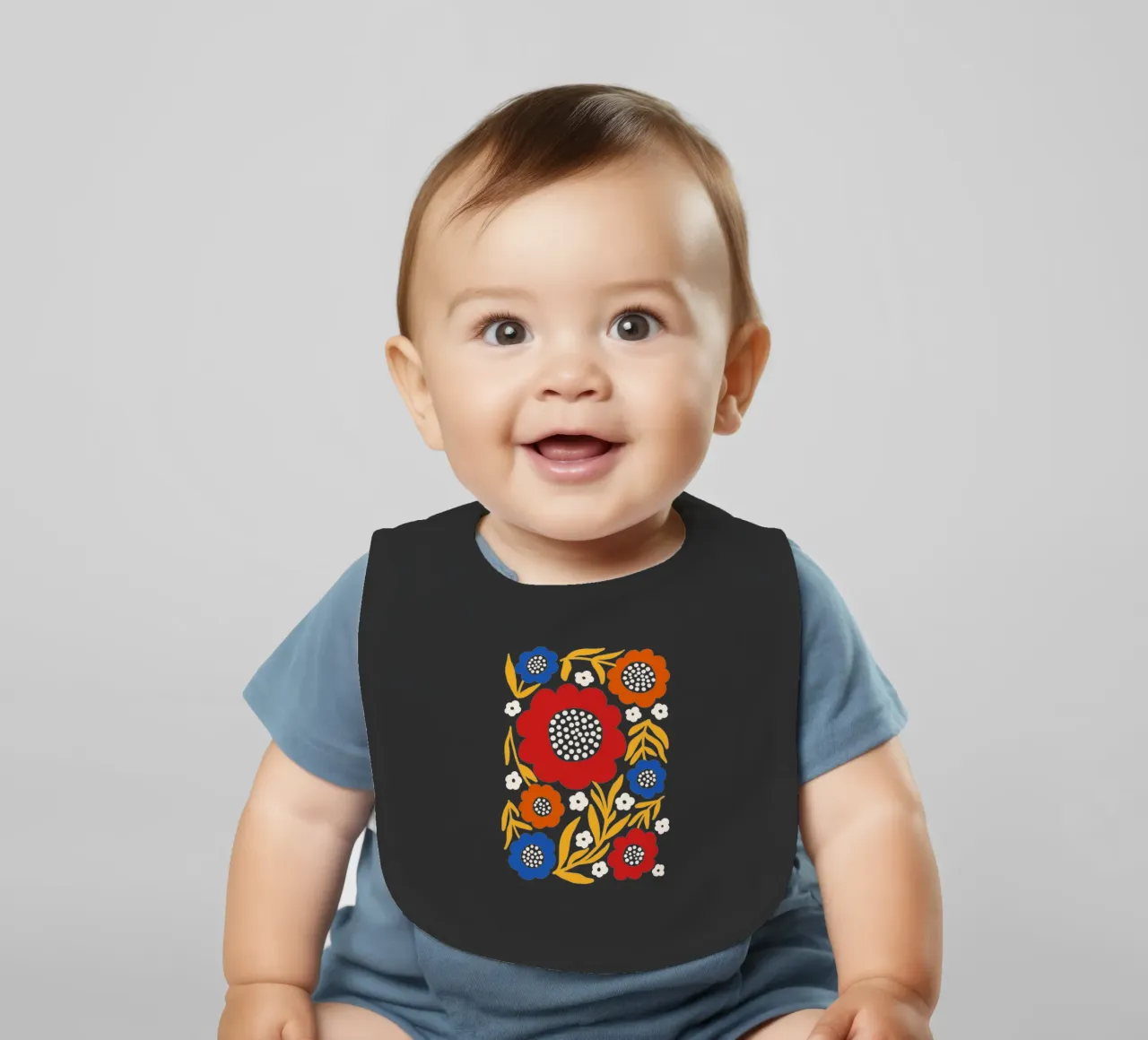 Rustic bloom bavaglino da TijanaArtStudio88