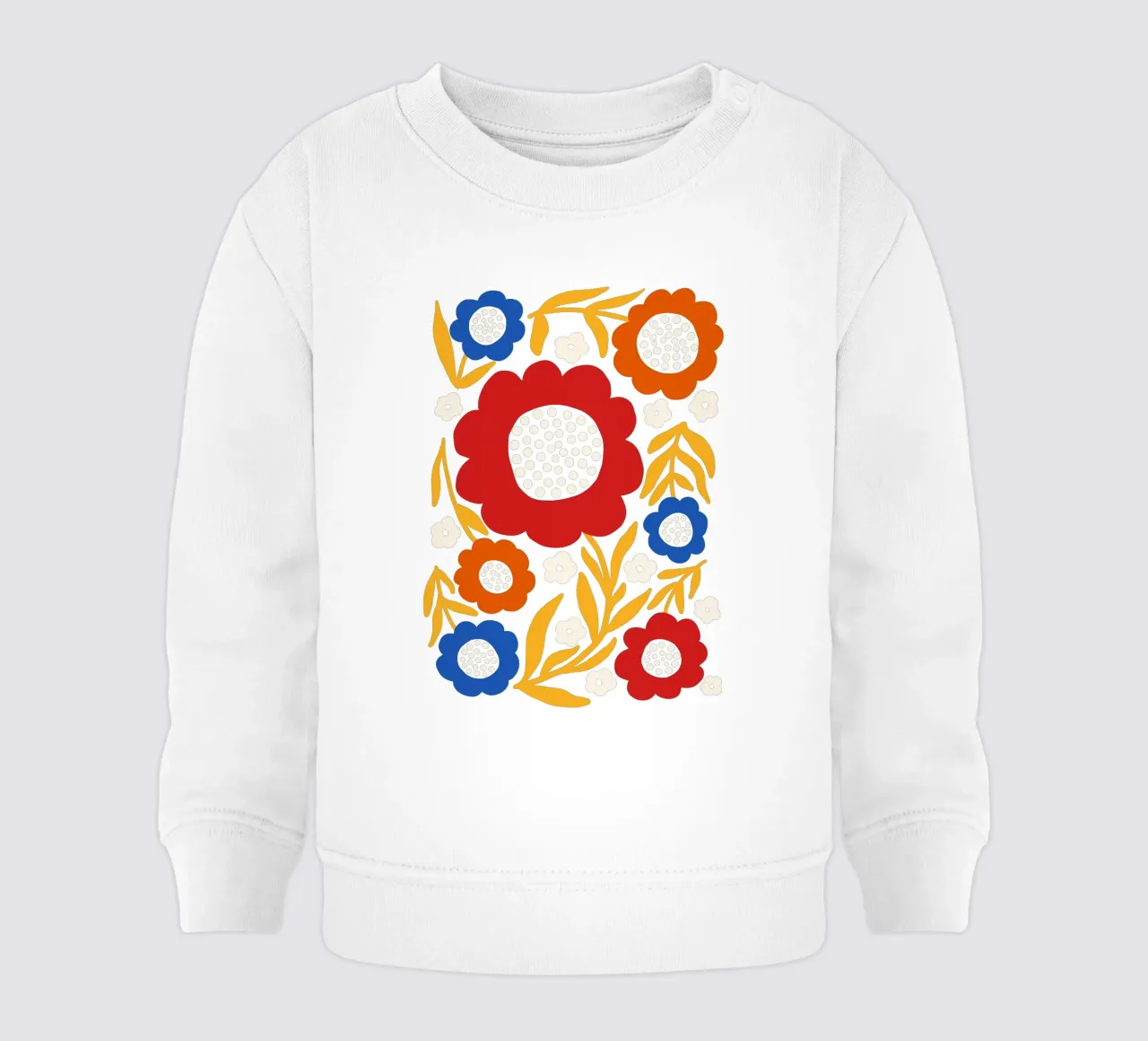 Rustic bloom felpa neonato da TijanaArtStudio88