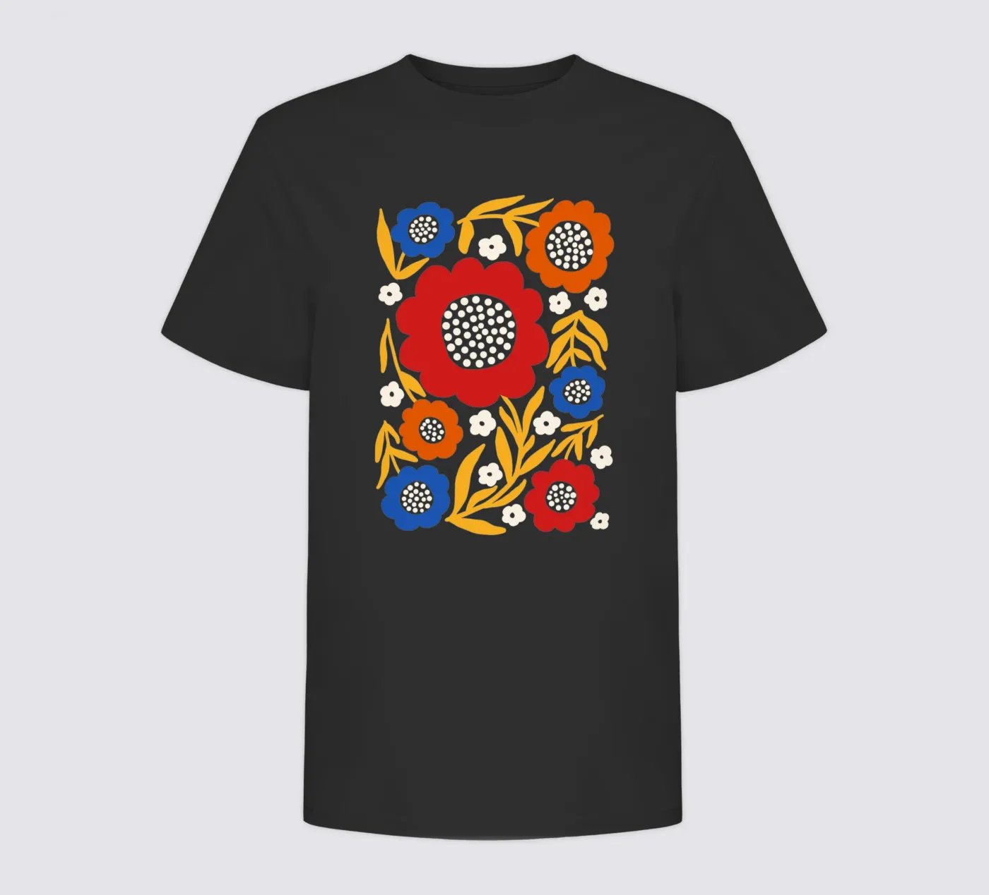 Rustic bloom kids t-shirt by TijanaArtStudio88