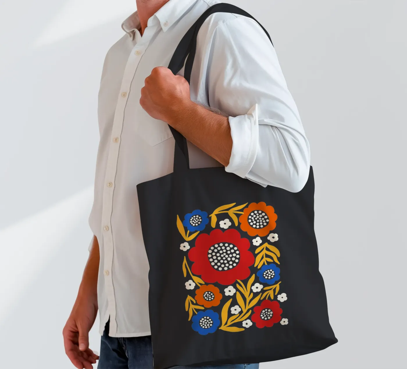 Rustic bloom borsa in juta da TijanaArtStudio88