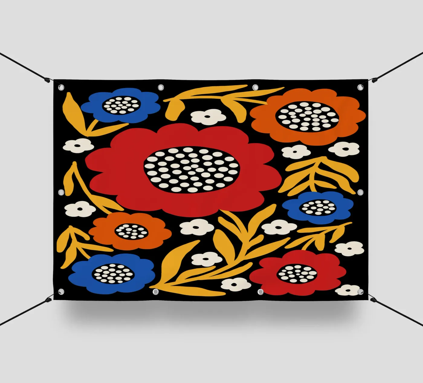 Rustic bloom telo in pvc da TijanaArtStudio88