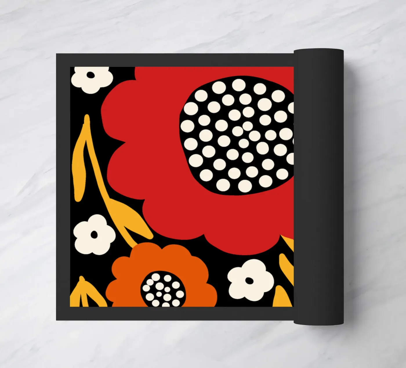 Rustic bloom paillasson de TijanaArtStudio88