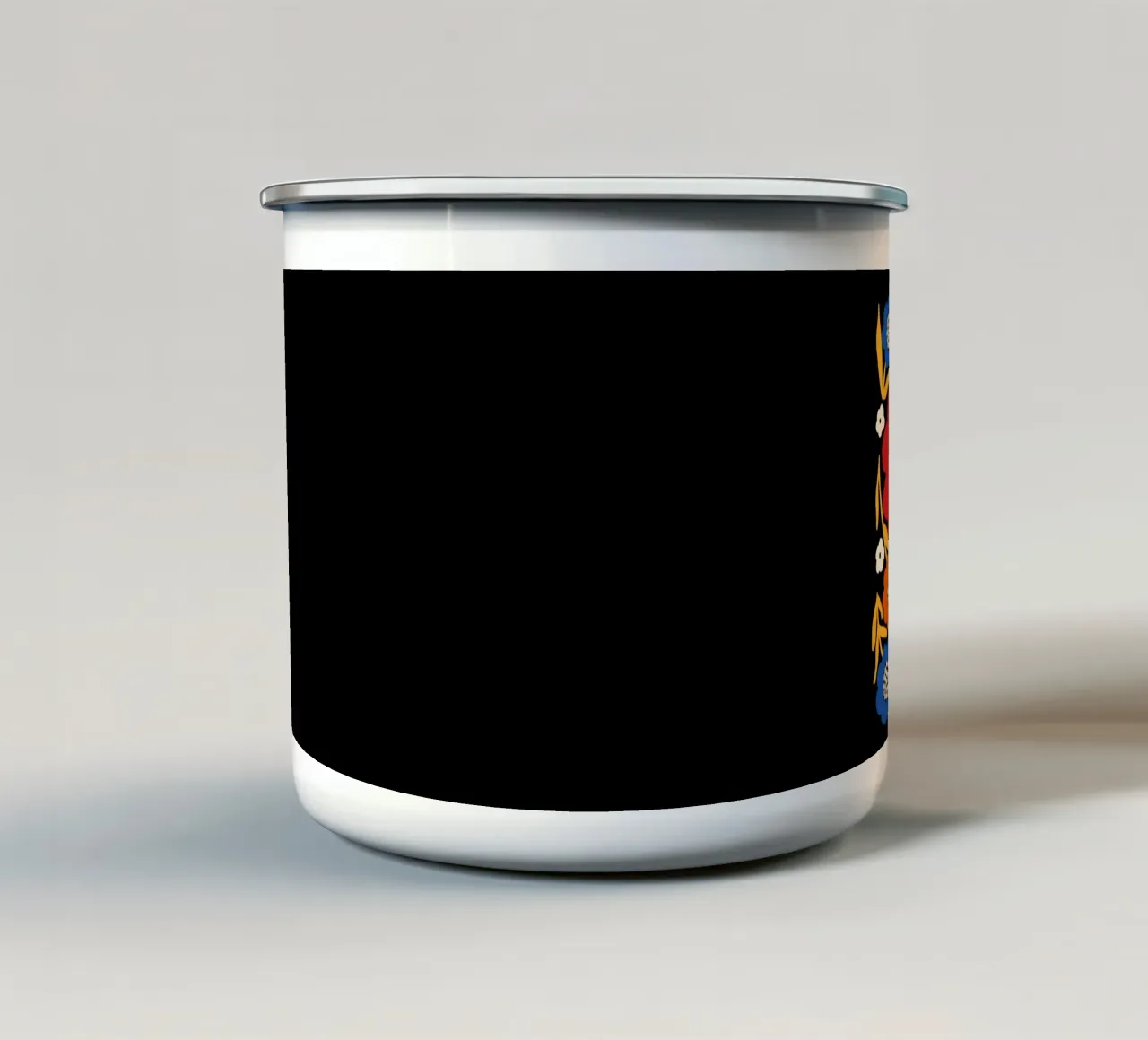 Rustic bloom tazza in smalto da TijanaArtStudio88