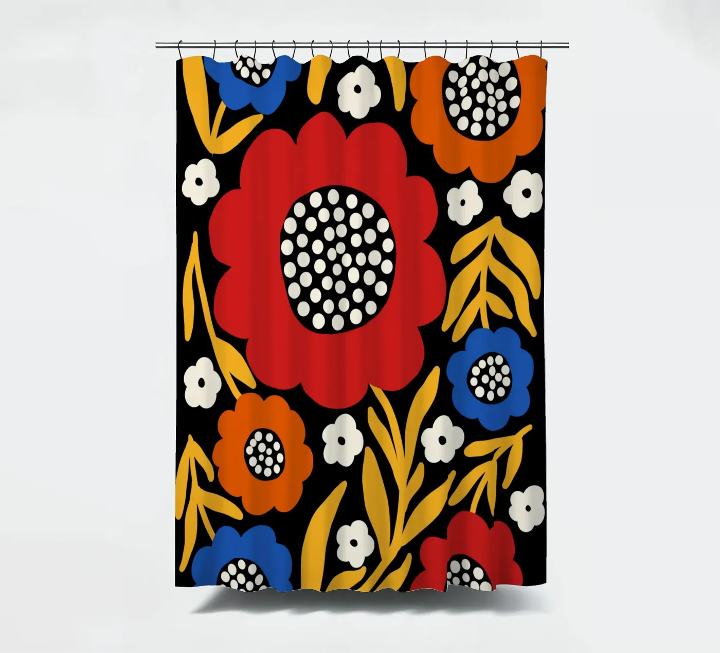 Rustic bloom Duschvorhang von TijanaArtStudio88