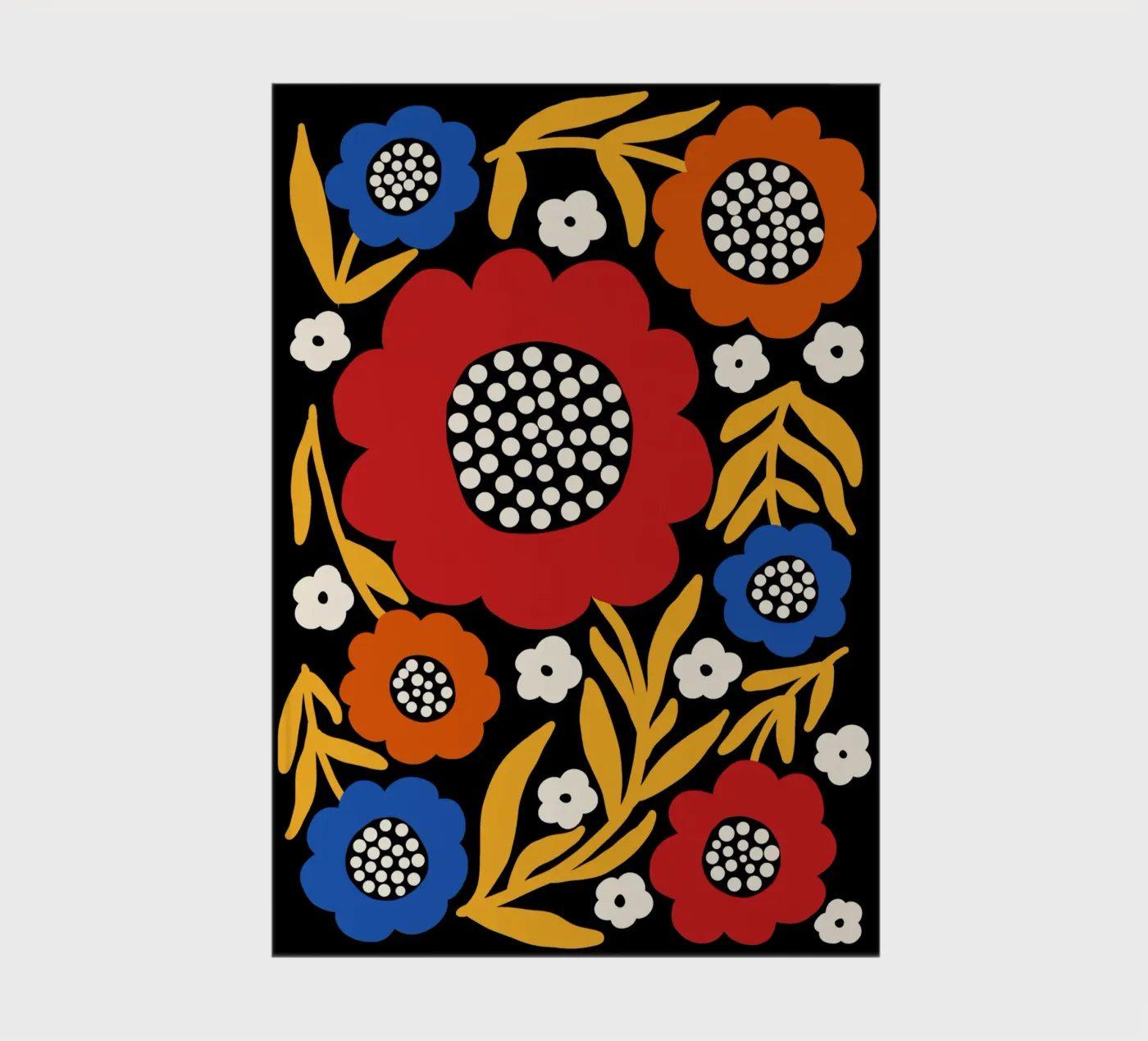 Rustic bloom notebook by TijanaArtStudio88