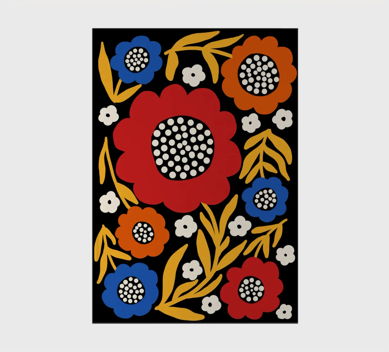 Rustic bloom notebook by TijanaArtStudio88