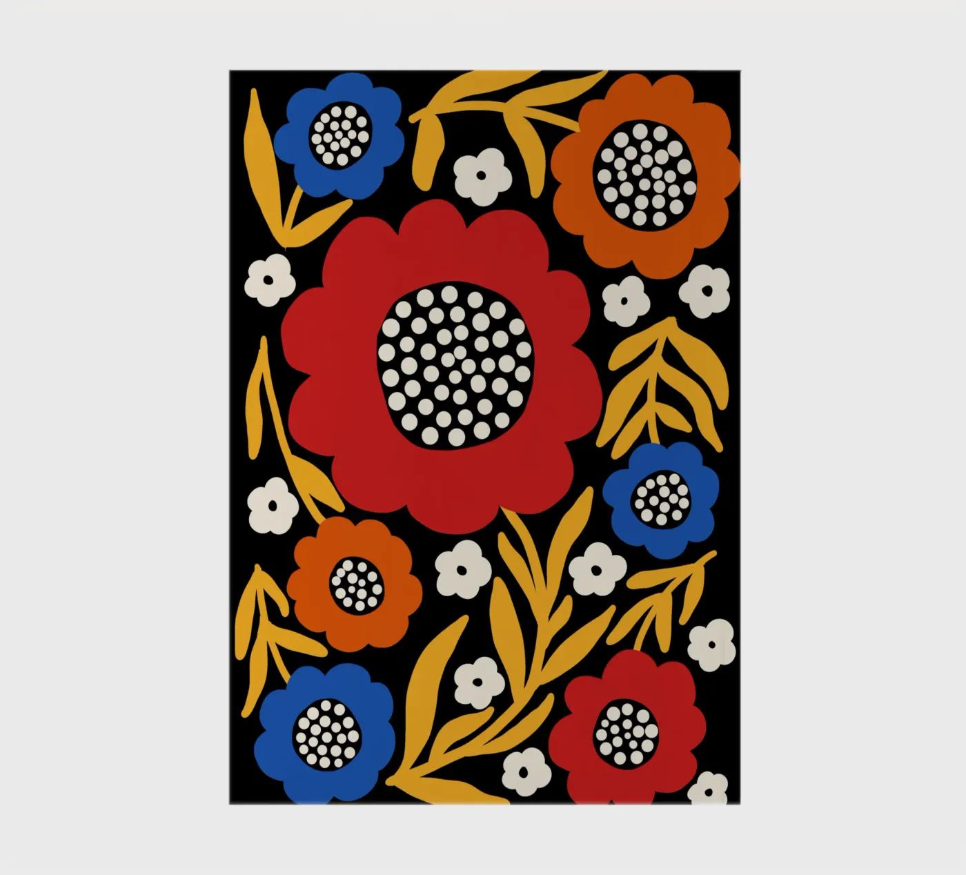 Rustic bloom notebook by TijanaArtStudio88