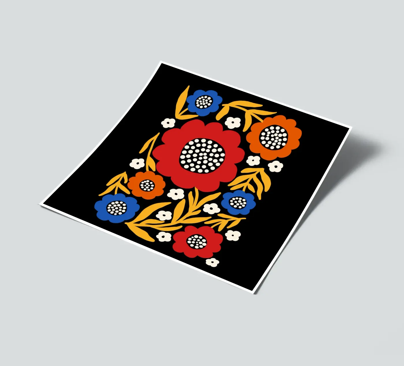 Rustic bloom stickervel van TijanaArtStudio88