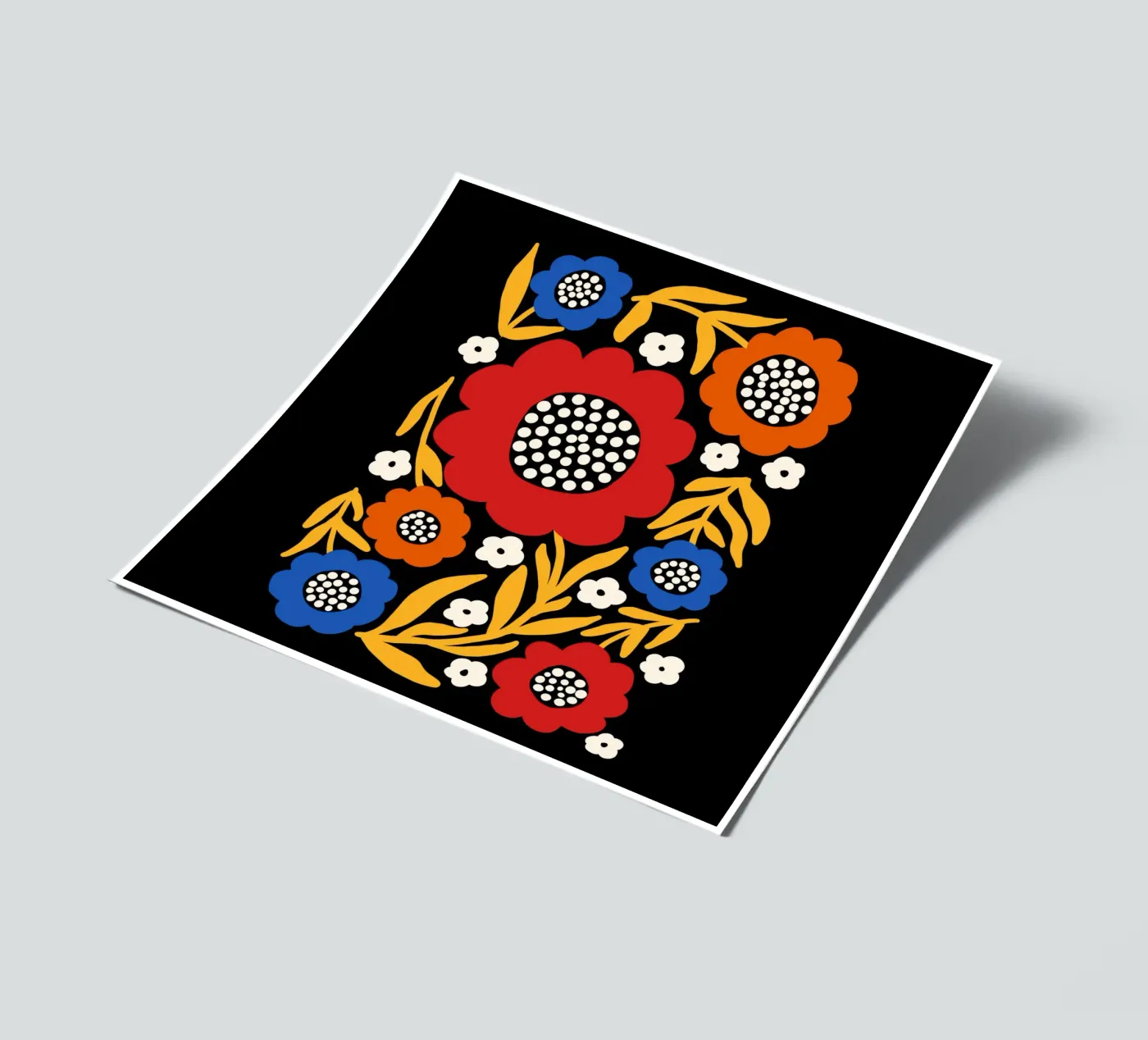 Rustic bloom stickervel van TijanaArtStudio88