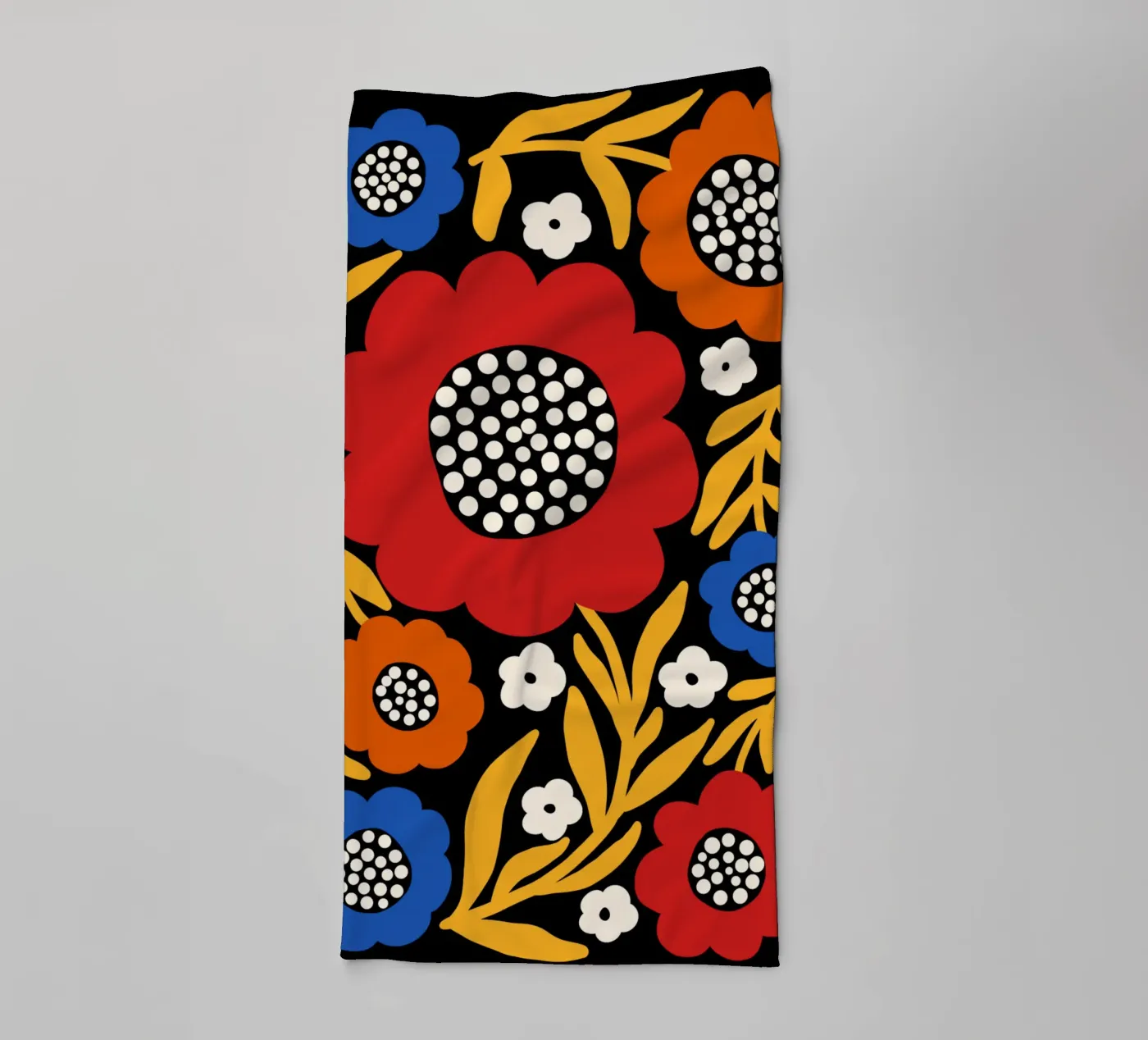 Rustic bloom towel by TijanaArtStudio88