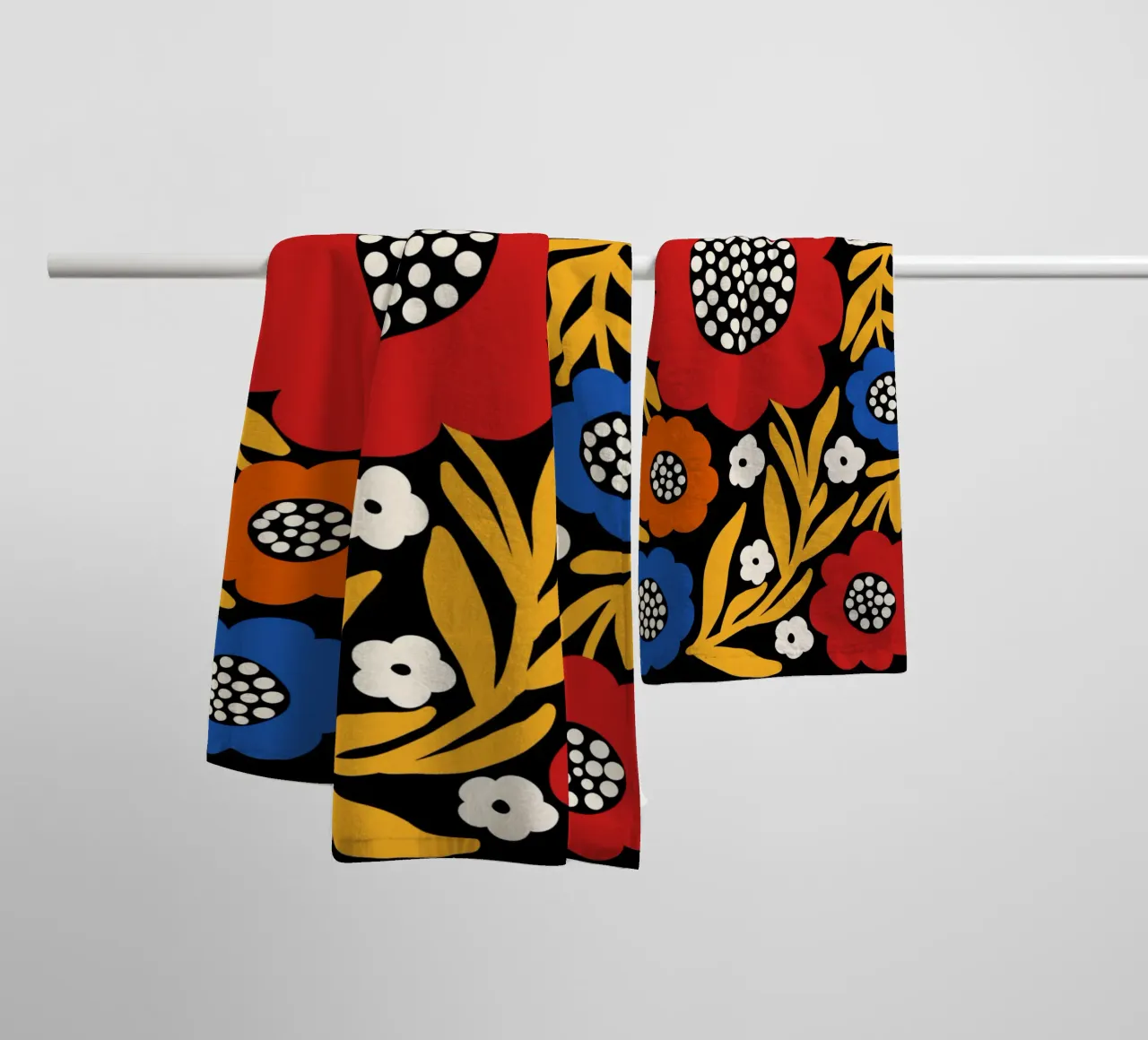 Rustic bloom asciugamano da bagno da TijanaArtStudio88