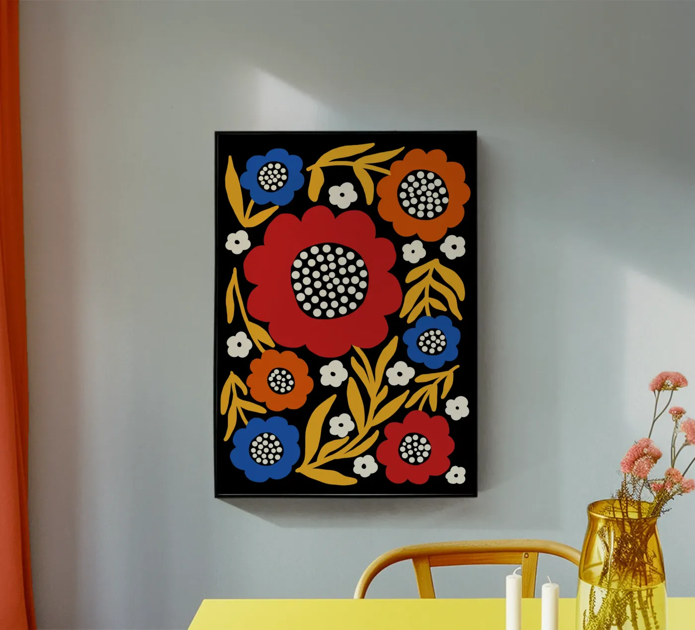 Rustic bloom plexiglass da TijanaArtStudio88