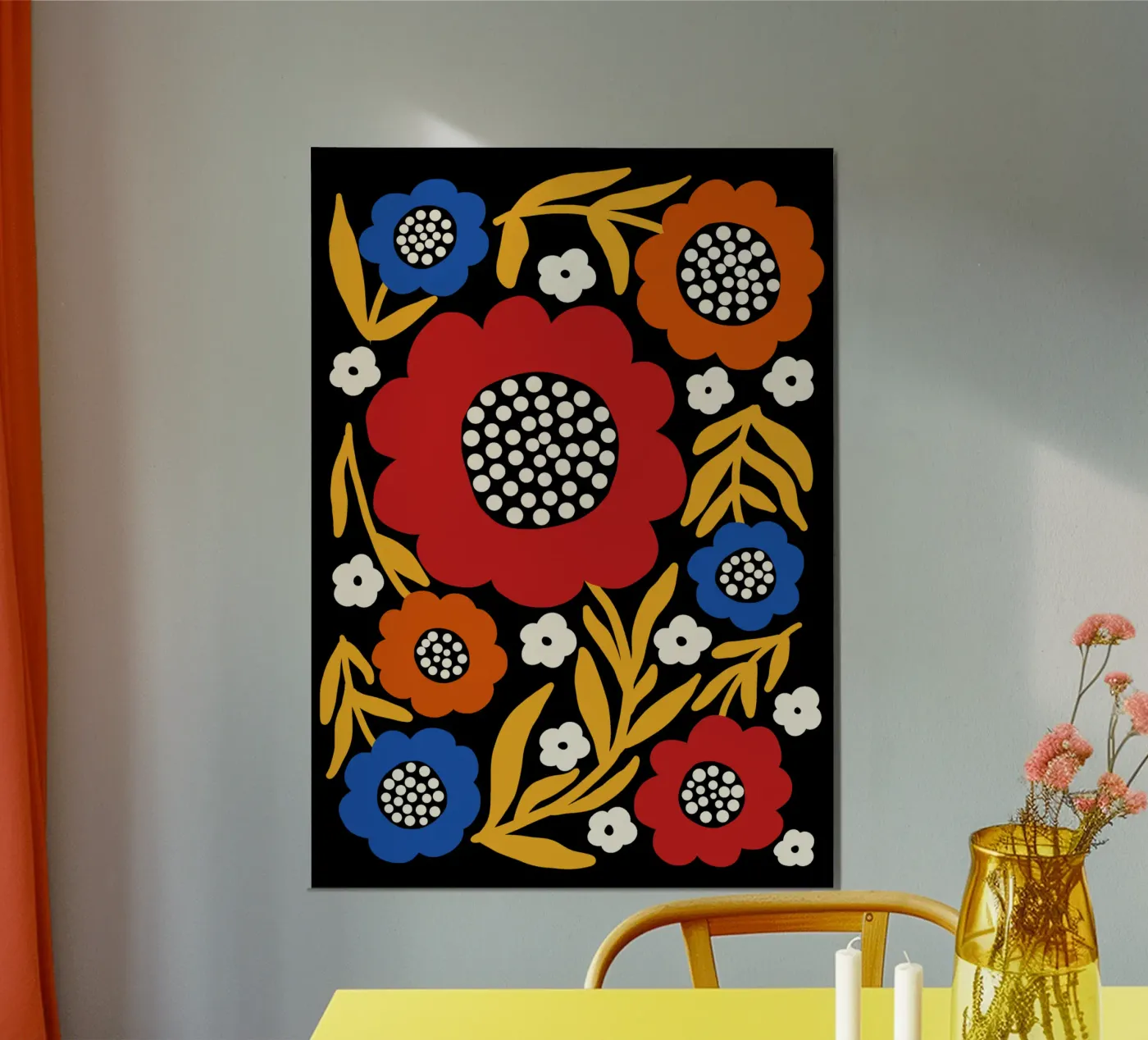Rustic bloom forex-plaat van TijanaArtStudio88