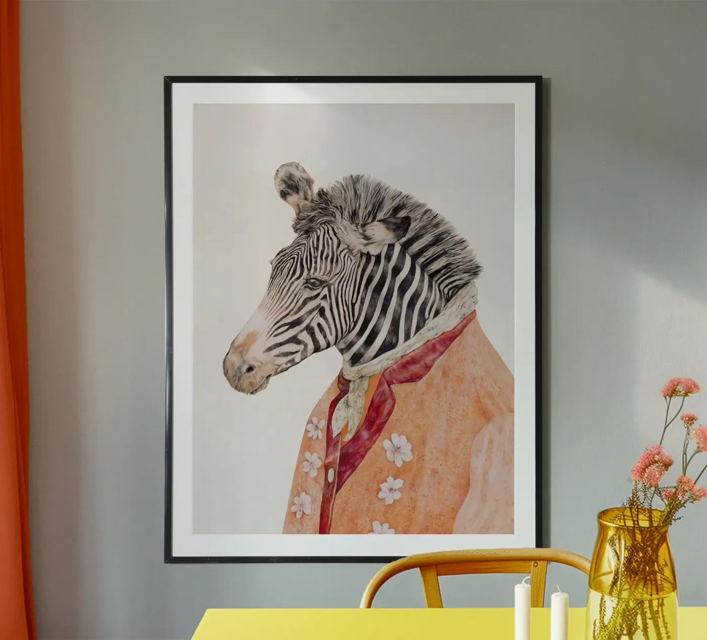 Le gars du zèbre poster de Animal Crew