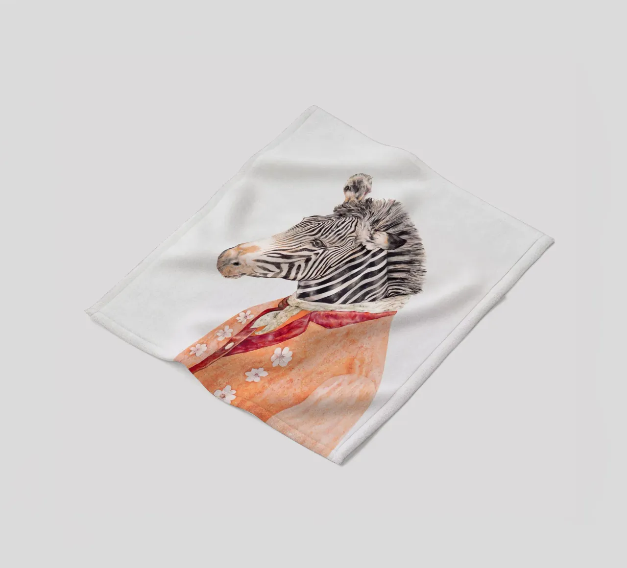 Il tipo della zebra coperta in pile da Animal Crew