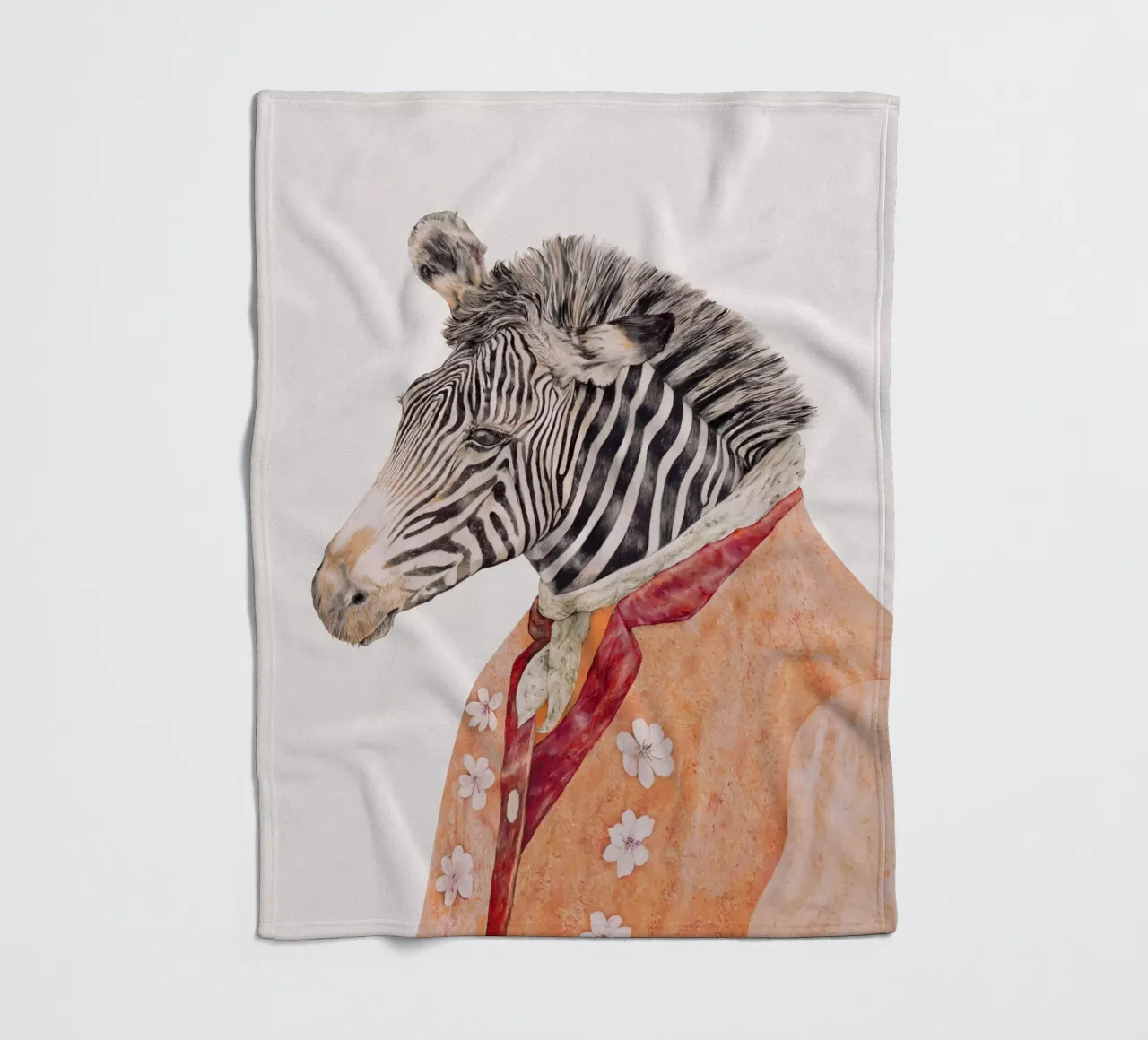 Il tipo della zebra coperta in pile da Animal Crew