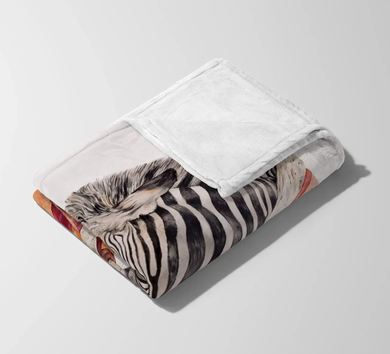 Il tipo della zebra coperta in pile da Animal Crew