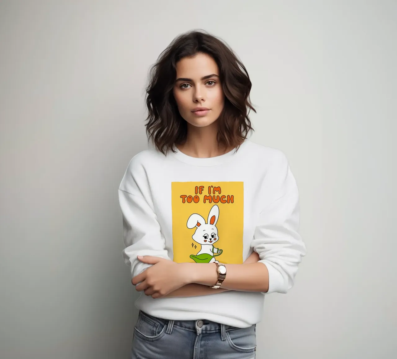 andare a cercare un coniglio in meno felpa da bojoonxs