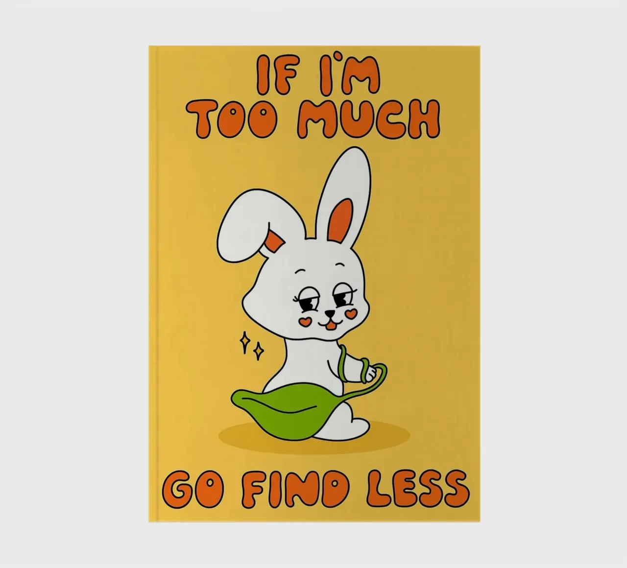 go find less rabbit notebook by bojoonxs