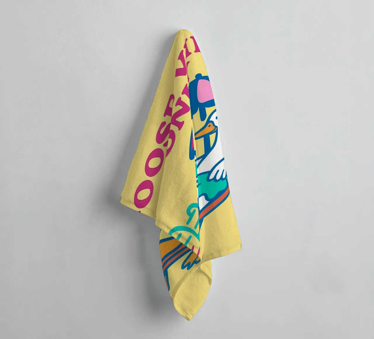 goose vibes only towel by bojoonxs
