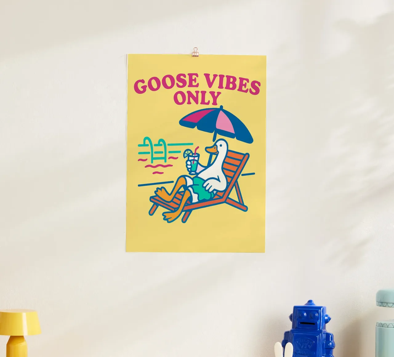 solo vibrazioni d'oca poster da bojoonxs