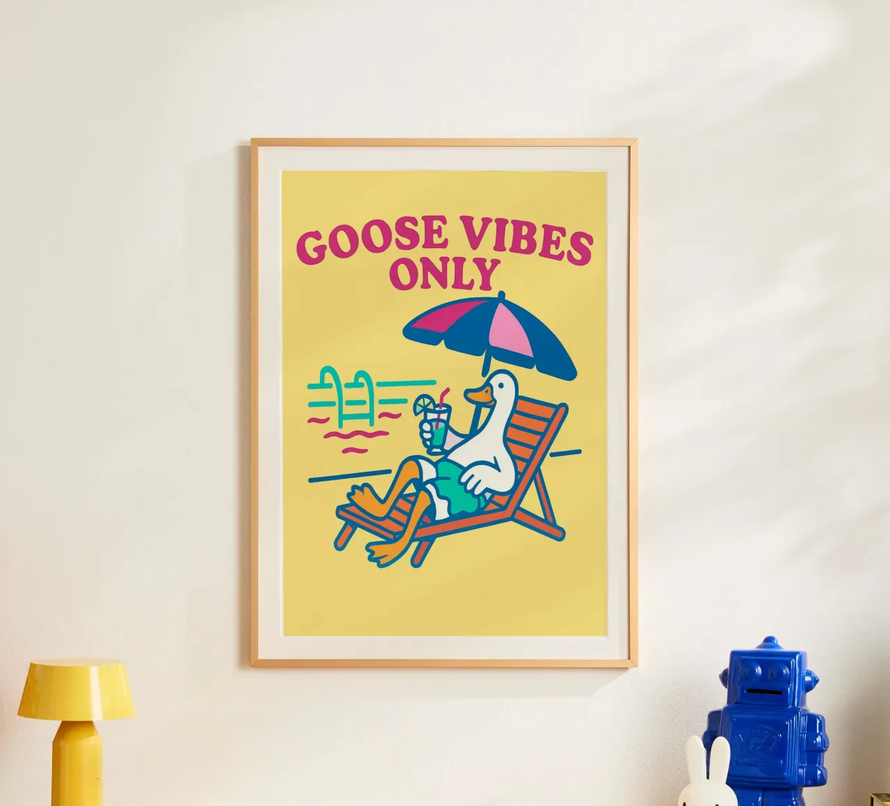 solo vibrazioni d'oca poster da bojoonxs