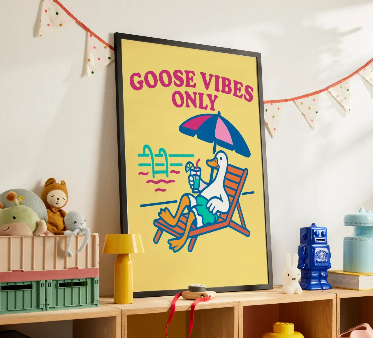 solo vibrazioni d'oca poster da bojoonxs
