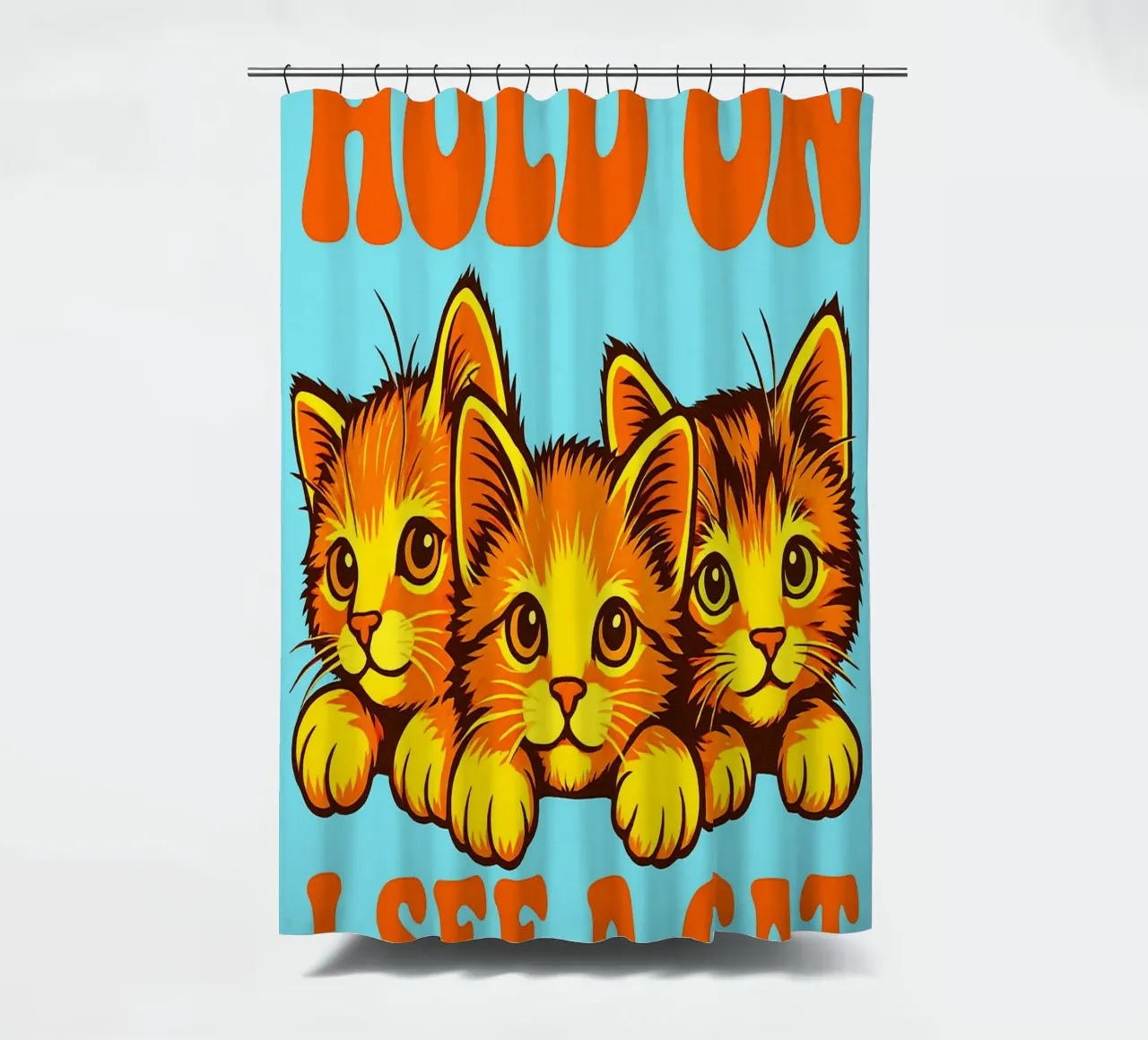 Aspetta, vedo un gatto tenda da doccia da bojoonxs