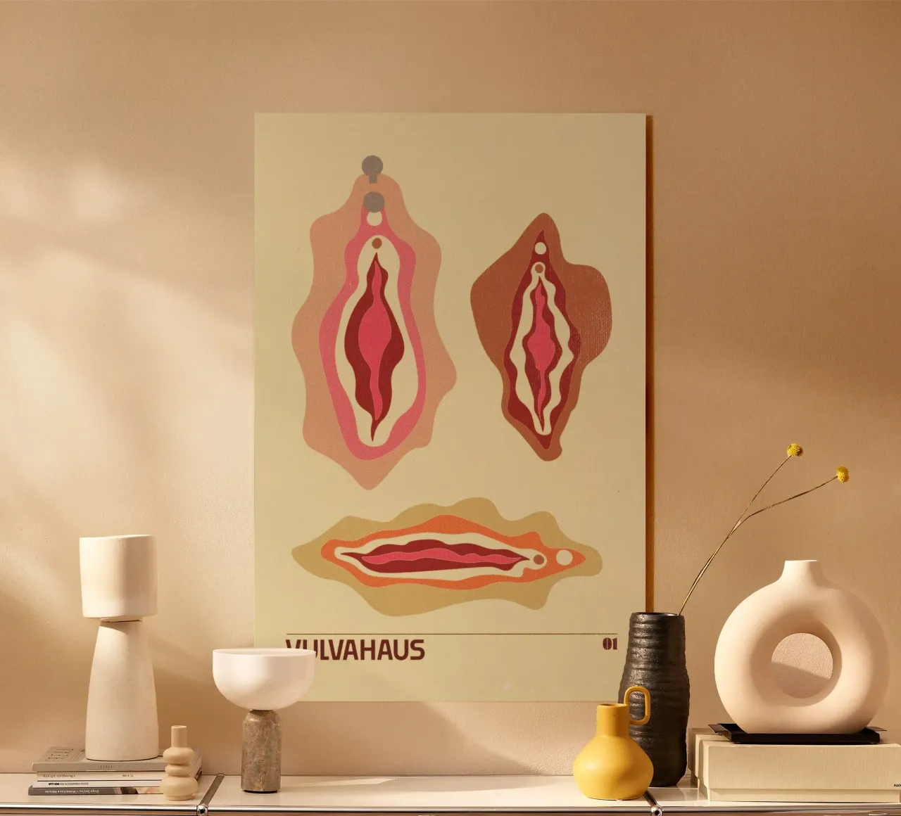 Vulvahaus plexiglass da Jonas Loose