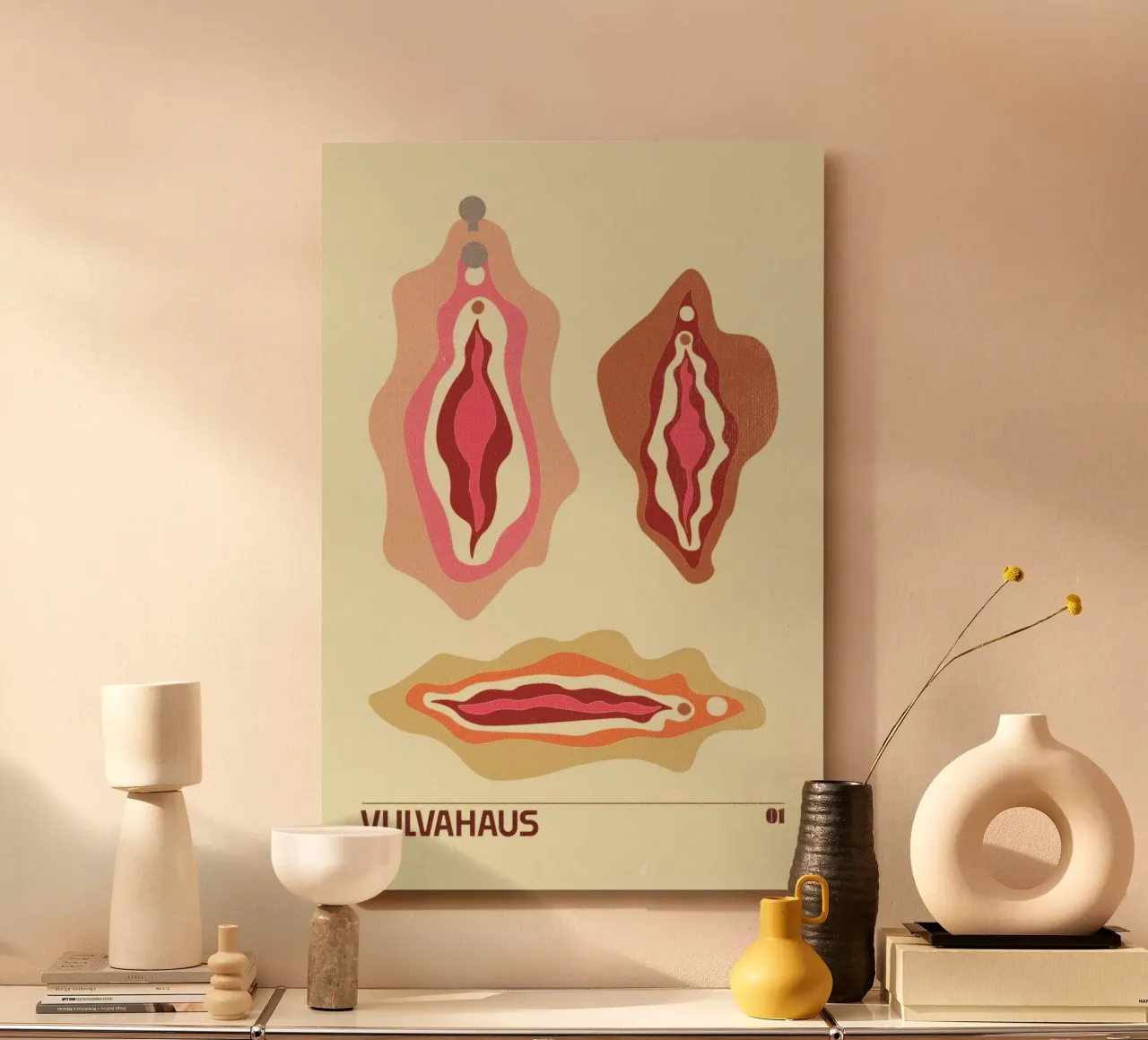Vulvahaus alluminio dibond da Jonas Loose