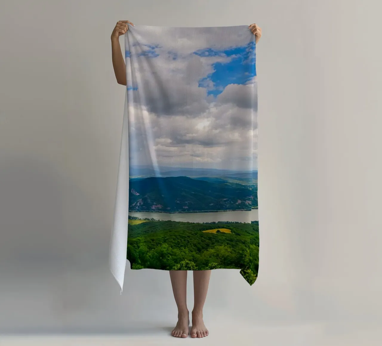 Ansa del Danubio in Ungheria telo mare da anderm