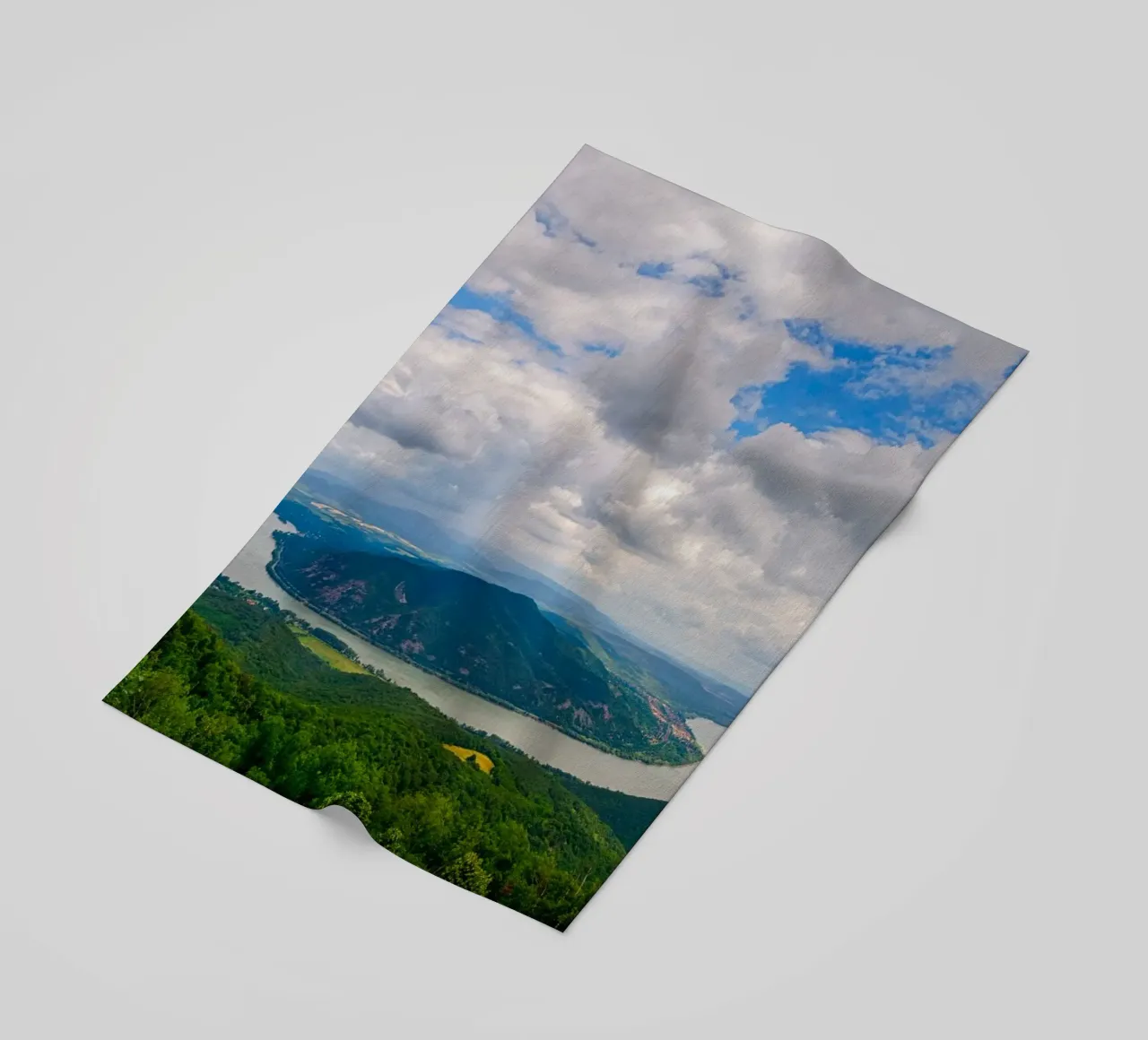 Ansa del Danubio in Ungheria telo mare da anderm