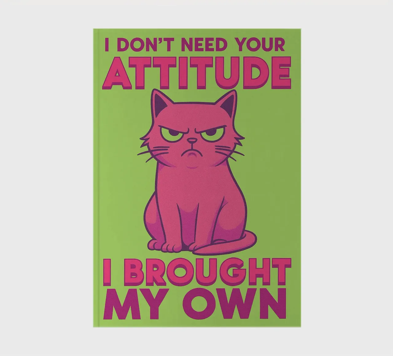 i brought my own cat notebook by bojoonxs