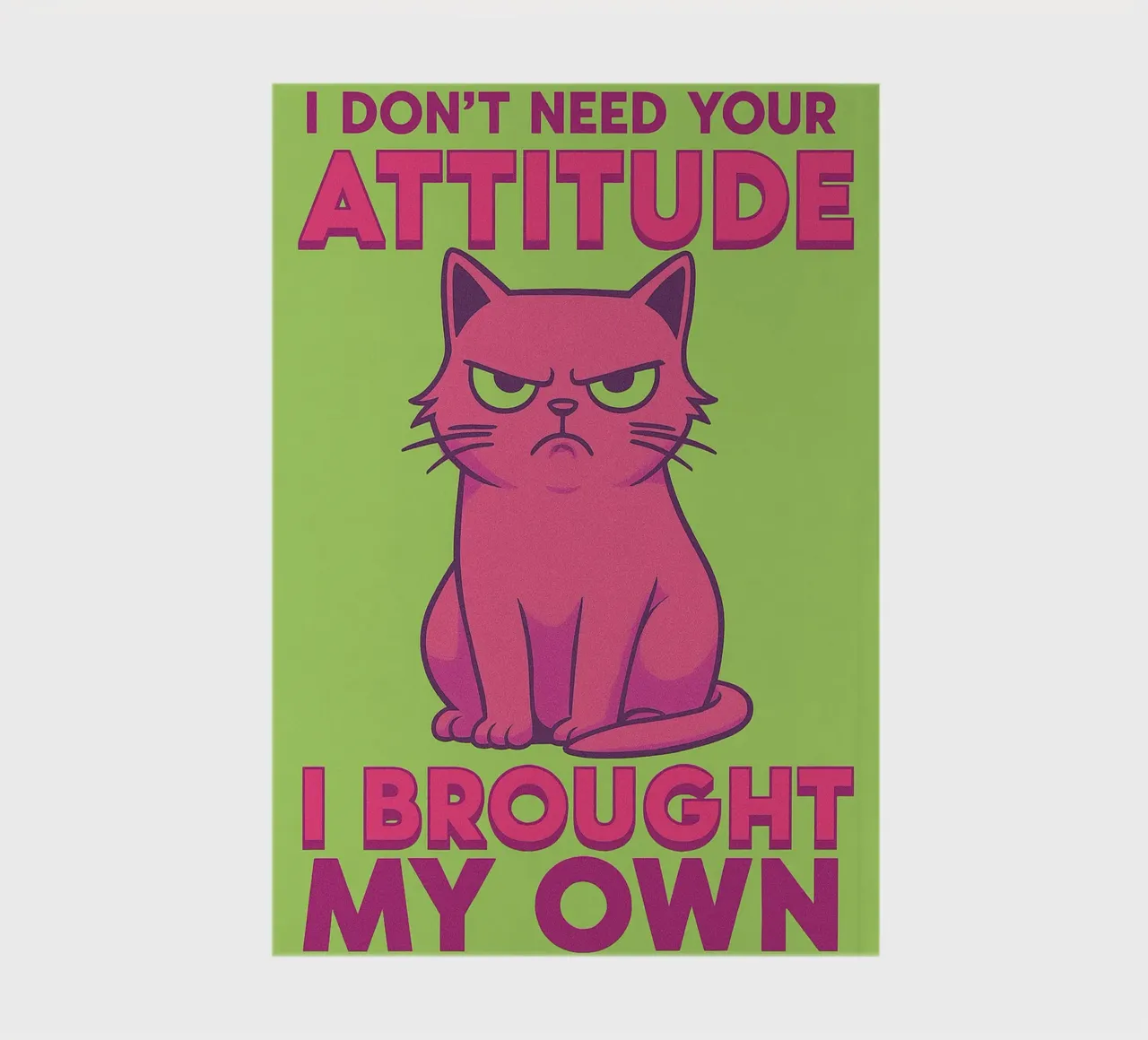 i brought my own cat notebook by bojoonxs