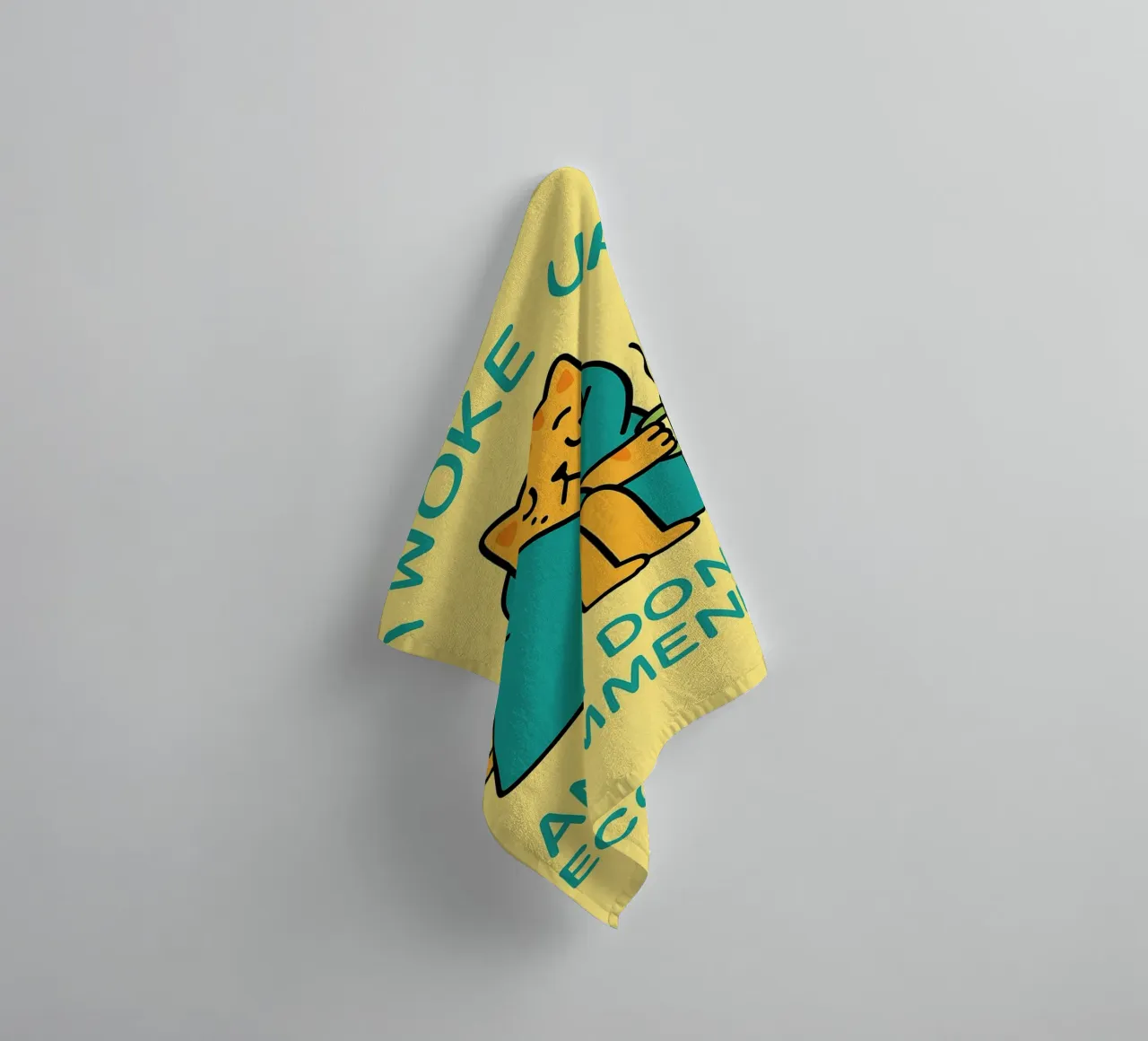 i dont recomended it cat towel by bojoonxs