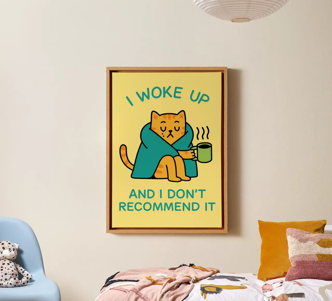 i dont recomended it cat canvas with Floater frame by bojoonxs