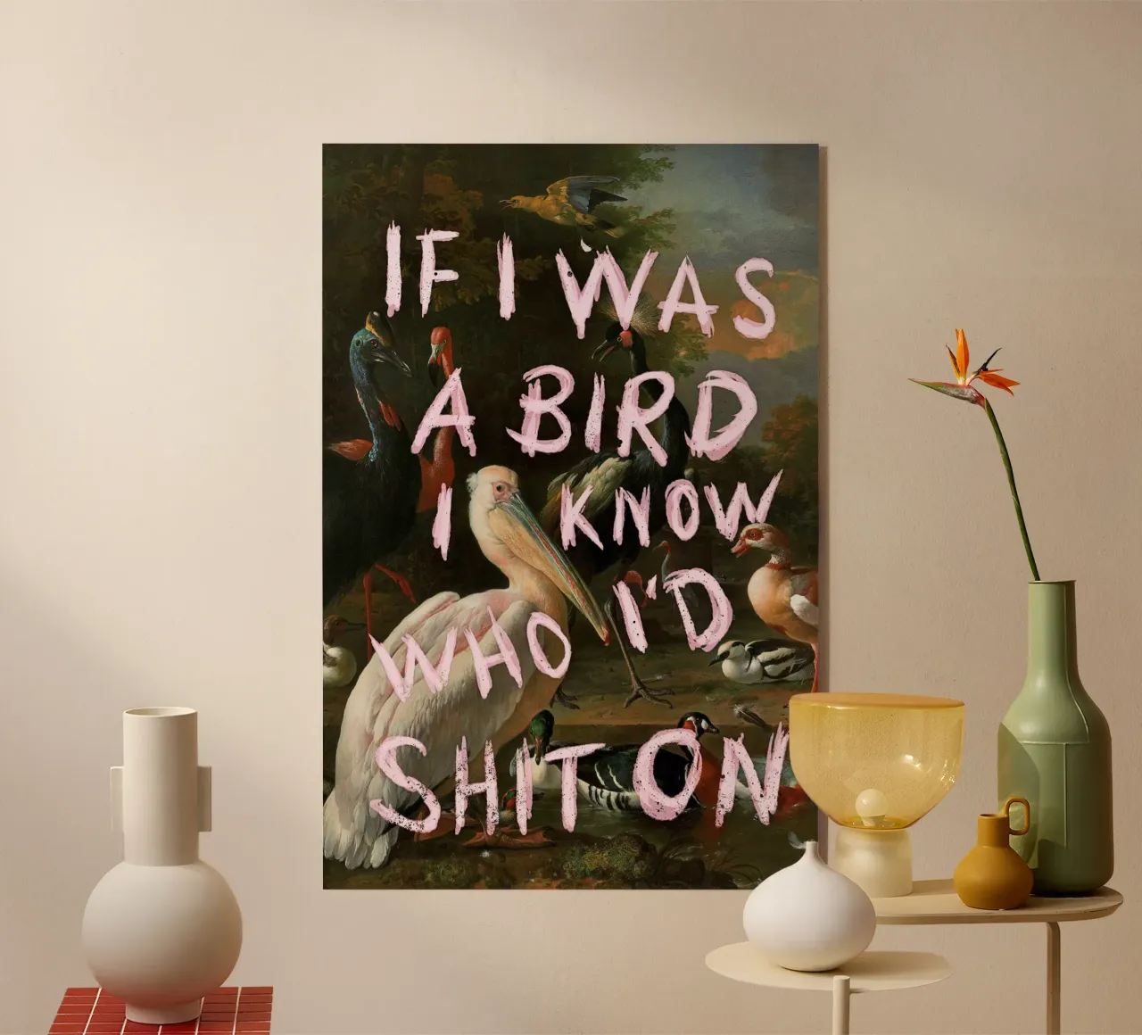 If I Was A Bird plexiglass da Jonas Loose