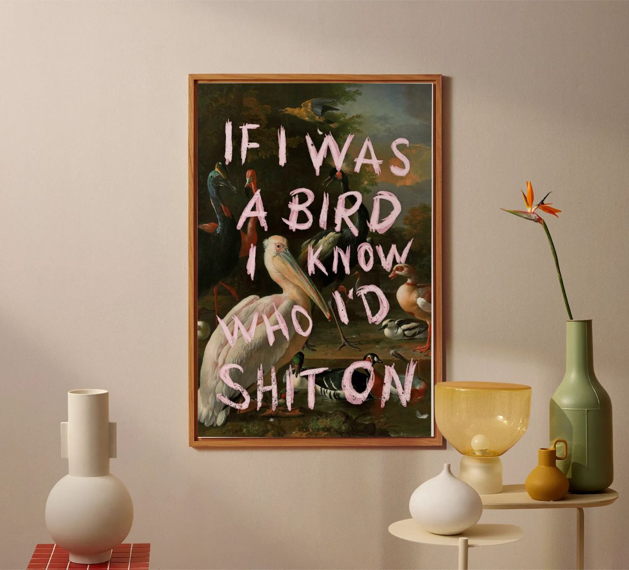 If I Was A Bird alluminio dibond da Jonas Loose