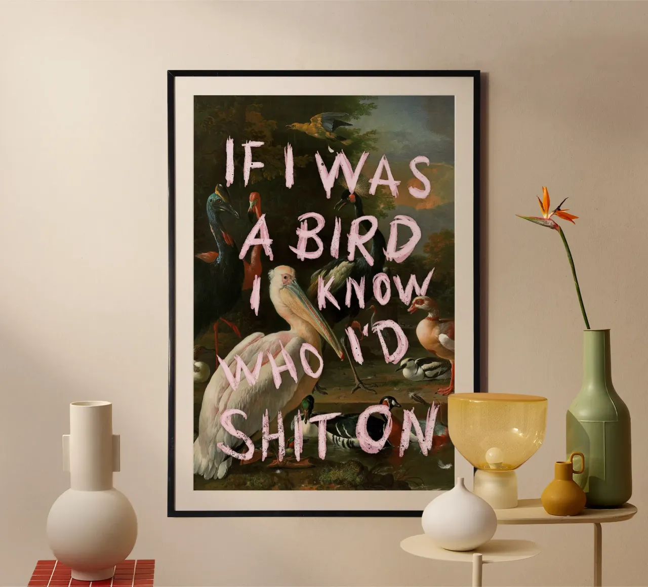 If I Was A Bird Poster von Jonas Loose