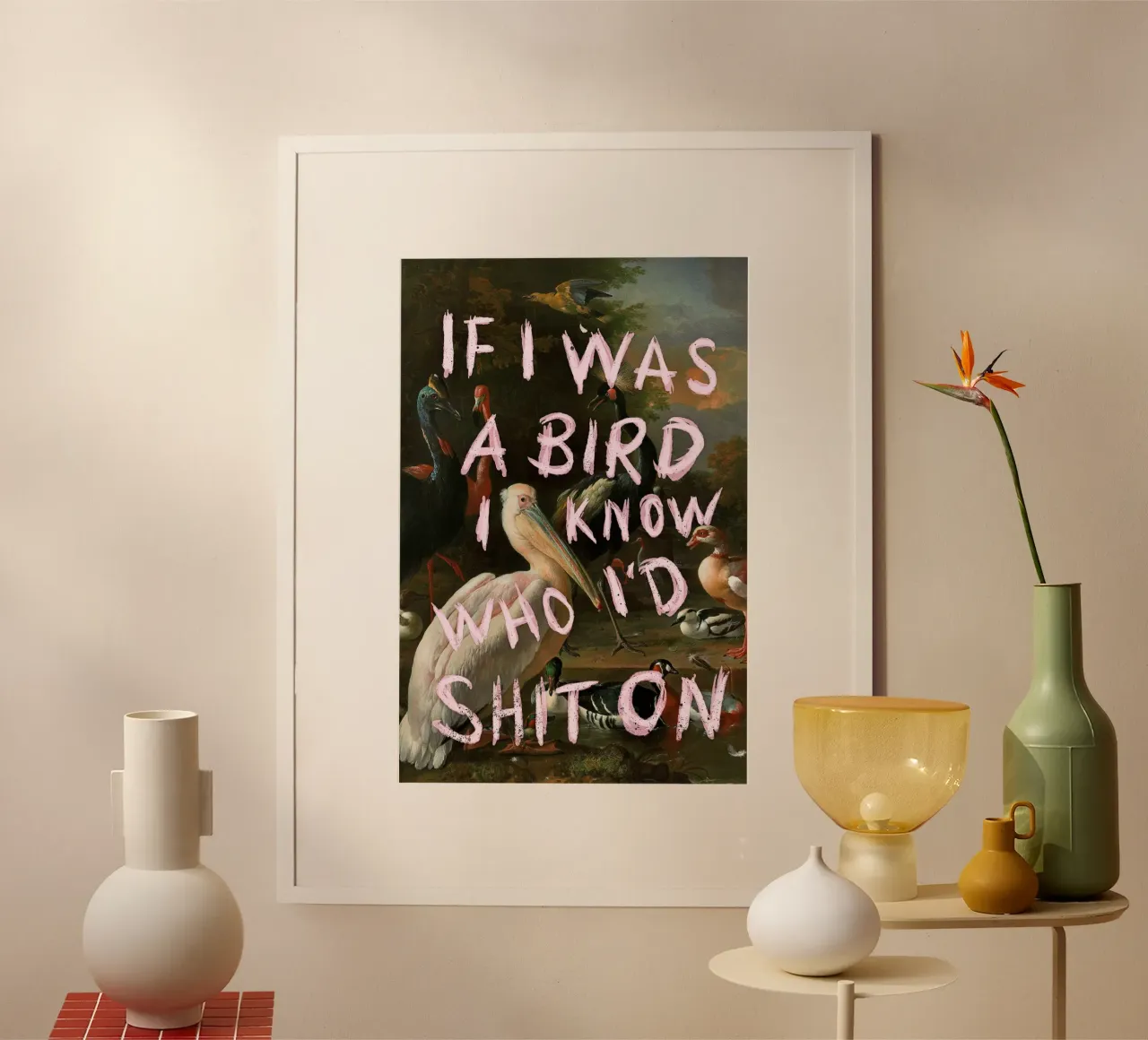 If I Was A Bird Poster von Jonas Loose