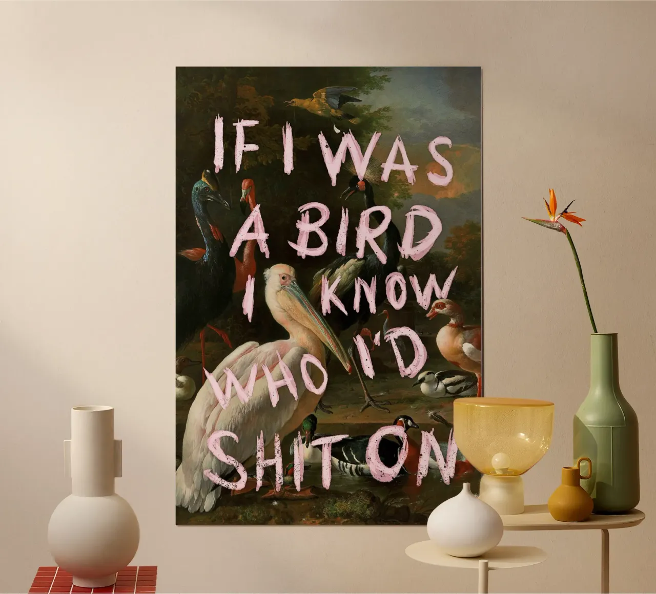 If I Was A Bird Poster von Jonas Loose